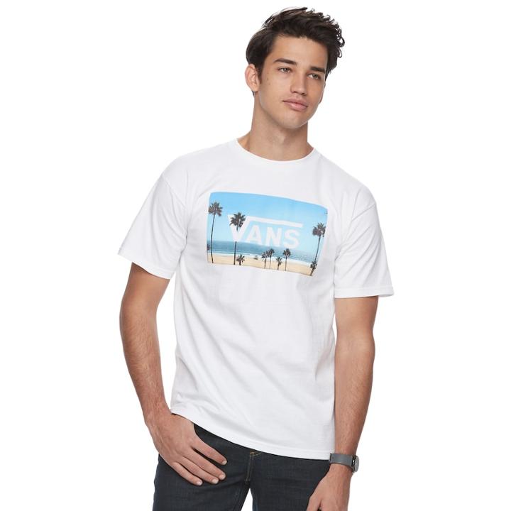 Men's Vans Sea Free Tee, Size: Xl, White