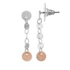 Lc Lauren Conrad Disc Drop Earrings, Women's, Multicolor
