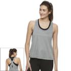 Women's Tek Gear&reg; Seamless Mesh Overlay 2-in-1 Tank, Size: Small, Black