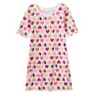 Girls 4-7 Jumping Beans&reg; Printed Pocket Dress, Size: 4, White Oth