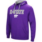 Men's Kansas State Wildcats Pullover Fleece Hoodie, Size: Small, Drk Purple