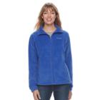 Women's Columbia Three Lakes Fleece Jacket, Size: Small, Med Purple