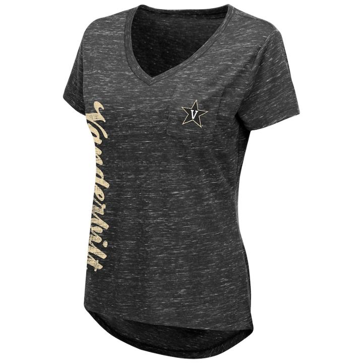 Women's Vanderbilt Commodores Wordmark Tee, Size: Large, Oxford