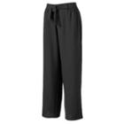 Women's Double Click Wide-leg Pants, Size: Xl, Black