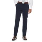 Men's Chaps Stretch Dress Pants, Size: 32x30, Blue (navy)