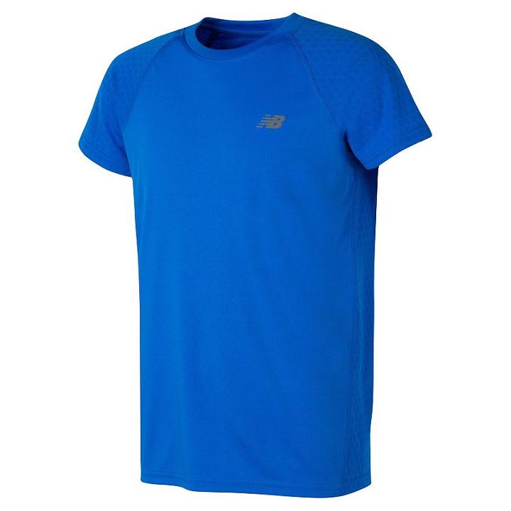 Boys 8-20 New Balance Performance Tee, Boy's, Size: 14-16, Brt Blue