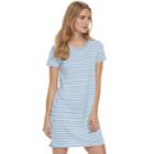Women's Sonoma Goods For Life&trade; T-shirt Dress, Size: Large, Blue