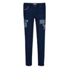 Girls 4-6x Levi's 710 Boho Patchwork Jeans, Girl's, Size: 4, Dark Blue