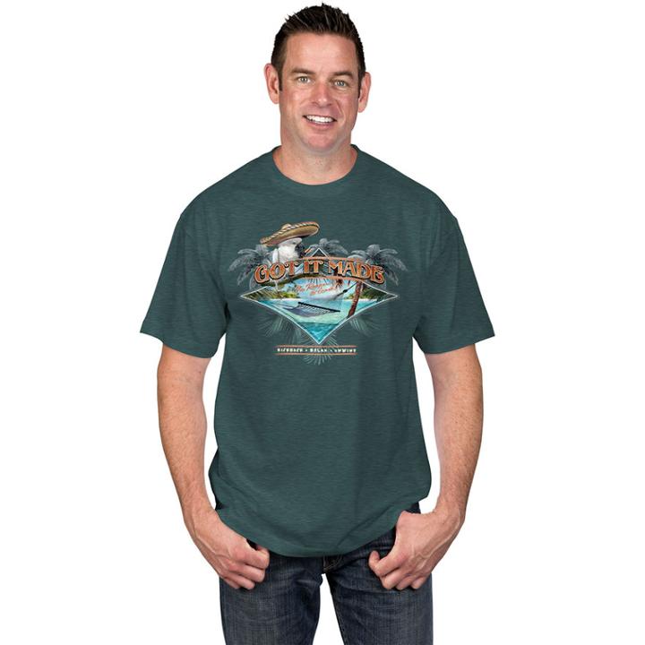Big & Tall Newport Blue Got It Made Tee, Men's, Size: Xxl Tall, Dark Green