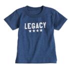 Boys & Girls 4-7x Dad & Me Legacy Graphic Tee, Size: 7x, Blue (navy)