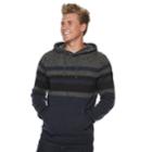 Men's Urban Pipeline&reg; Striped Pull-over Hoodie Sweater, Size: Xxl, Dark Blue