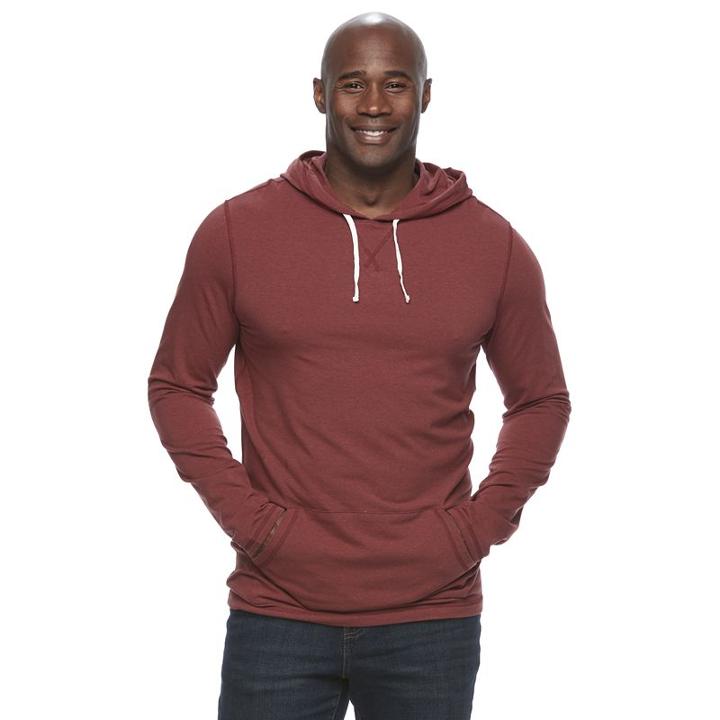 Men's Sonoma Goods For Life&trade; Modern-fit Flexwear Hoodie, Size: Xl Tall, Med Red