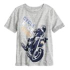 Boys 4-7x Sonoma Goods For Life&trade; Foiled Motorcycle Graphic Tee, Size: 7, Light Grey