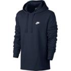 Men's Nike Club Pull-over Hoodie, Size: Large, Light Blue