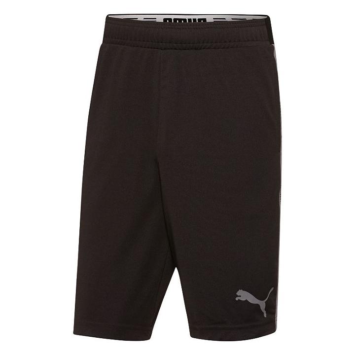 Men's Puma Tilted Formstriped Shorts, Size: Xxl, Black