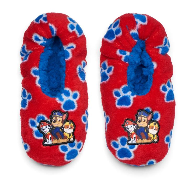 Boys 4-20 Paw Patrol Fleece Slippers, Size: S-m, Brt Red