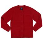 Girls 4-20 & Plus Size French Toast School Uniform Cardigan, Girl's, Size: 7-8, Red