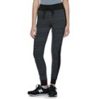 Juniors' So&reg; Colorblock Yoga Leggings, Teens, Size: Large, Black