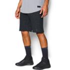 Men's Under Armour Baseline Fleece Shorts, Size: Medium, Black
