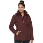 Women's D.e.t.a.i.l.s Hooded Anorak Jacket, Size: Xl, Red