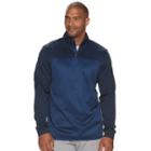 Big & Tall Tek Gear&reg; Warmtek Athletic-fit Performance Fleece Quarter-zip Hoodie, Men's, Size: 4xb, Blue