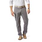 Men's Dockers Athletic-fit Stretch Washed Khaki Pants, Size: 32x30, Dark Grey