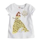 Disney's Belle Toddler Girl Sequin Graphic Tee By Disney/jumping Beans&reg;, Size: 3t, White
