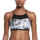 Women's Nike Electrify High-neck Bikini Top, Size: Medium, Black