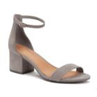 Candie's&reg; Cosmos Women's Block-heel Sandals, Girl's, Size: 6.5, Med Grey