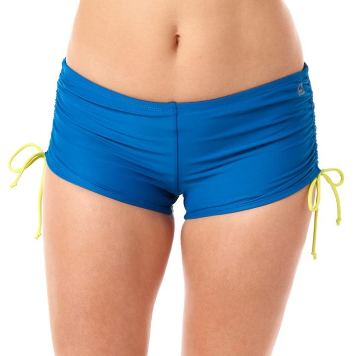 Women's Reebok Direction Reflection Boyshort Swim Bottoms, Size: Small, Med Green