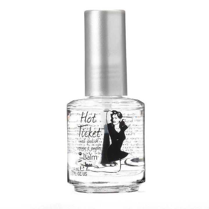 Thebalm Hot Ticket Nail Polish - Time For A Quicky (quick Dry Top Coat)