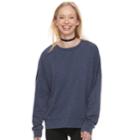 Juniors' So&reg; Crewneck Sweatshirt, Teens, Size: Medium, Med Purple
