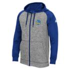 Men's Adidas Golden State Warriors Full-zip Hoodie, Size: Large, Grey