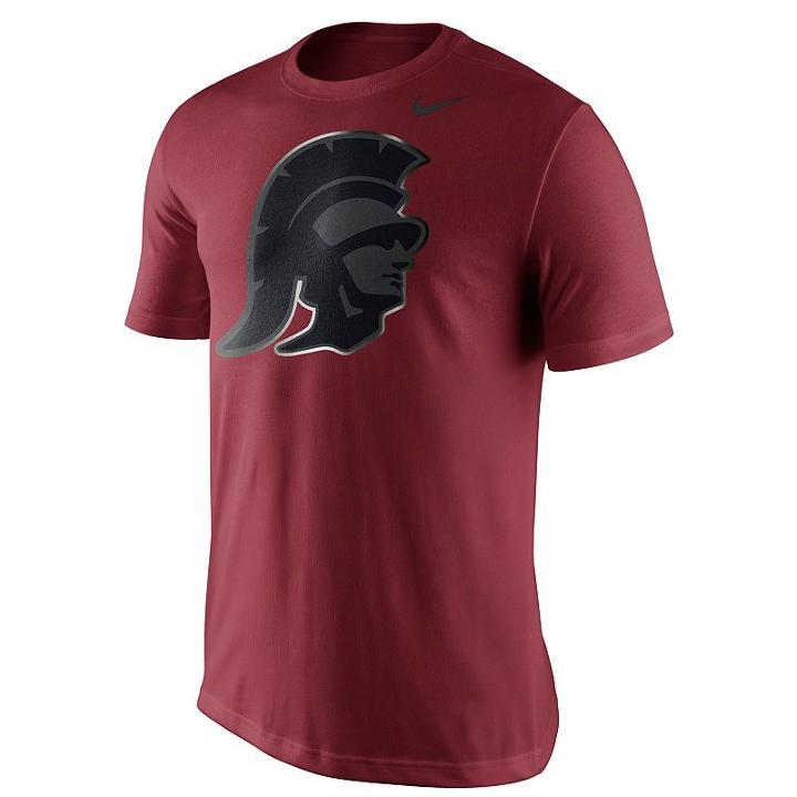 Men's Nike Usc Trojans Champ Drive Tee, Size: Small, Dark Red