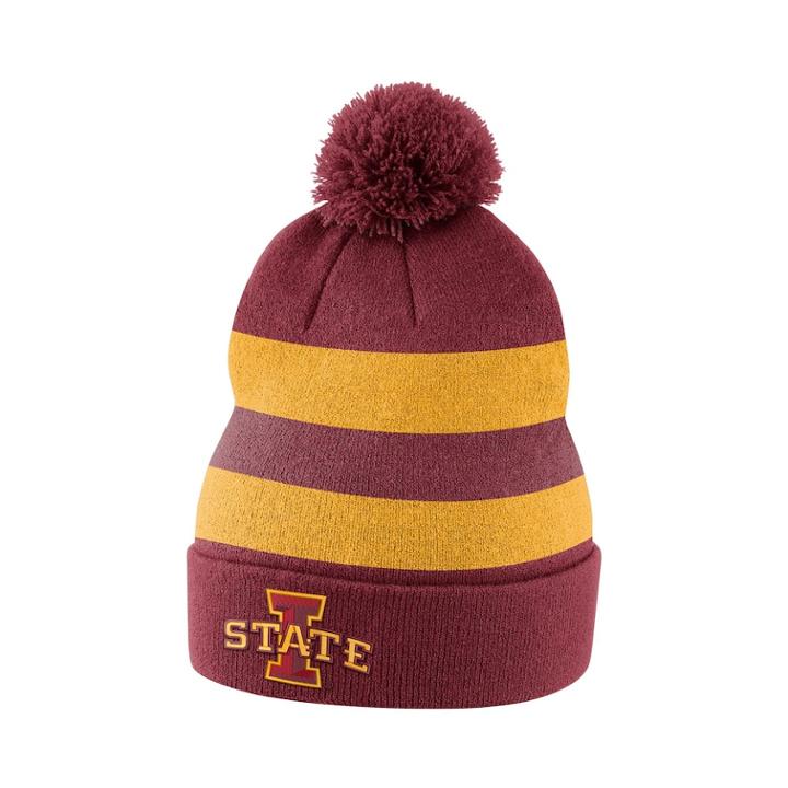 Adult Nike Iowa State Cyclones Sideline Beanie, Men's, Red