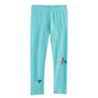 Girls 4-12 Sonoma Goods For Life&trade; Embellished Leggings, Size: 6x, Brt Blue