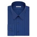 Big & Tall Van Heusen Flex-collar Dress Shirt, Men's, Size: 18 37/8t, Blue (navy)