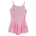 Girls 4-14 Jacques Moret Pink Cami Skirtall Leotard, Girl's, Size: Xs