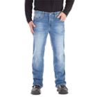 Men's Axe & Crown Relaxed-fit Straight-leg Jeans, Size: 40x32, Dark Blue