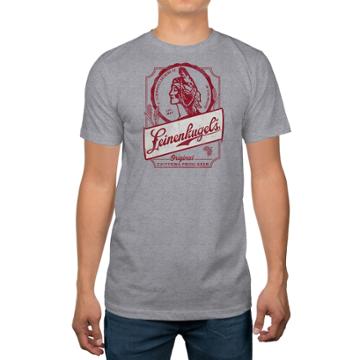 Men's Leinenkugel's Logo Tee, Size: Xl, Grey