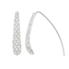 Dana Buchman Cubic Zirconia Threader Earrings, Women's, Silver