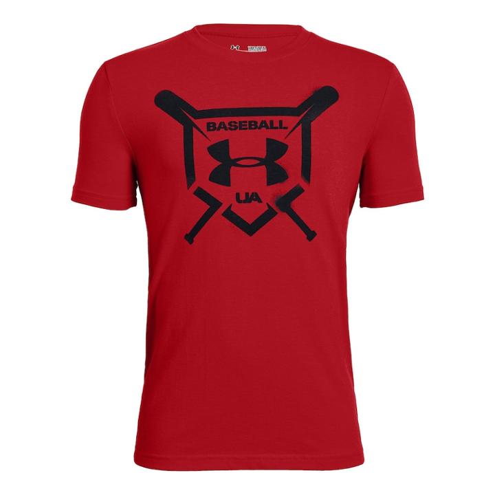 Boys 8-20 Under Armour Baseball Squad Tee, Size: Xl, Red