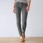 Women's Sonoma Goods For Life&trade; Sateen Skinny Pants, Size: 12 Short, Dark Grey