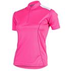 Plus Size Canari Essential Quarter-zip Cycling Jersey, Women's, Size: 3xl, Pink