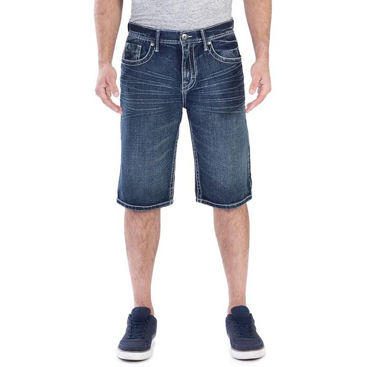 Men's Axe & Crown Luigi Denim Shorts, Size: 30x30, Dark Blue