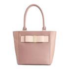 Apt. 9&reg; Brooklyn Bow Tote, Women's, Mauve Colorblock