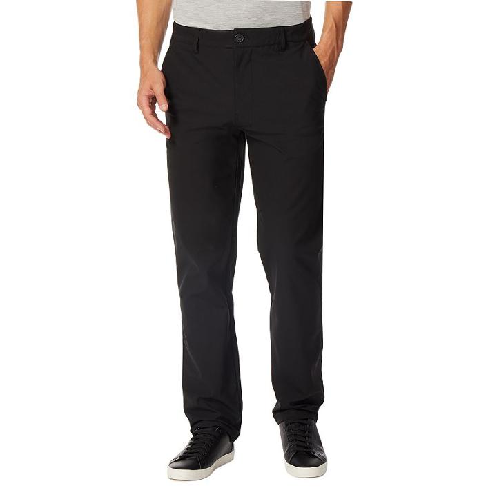 Men's Heat Keep Ultra Flex Straight-fit Performance Pants, Size: 36x30, Black
