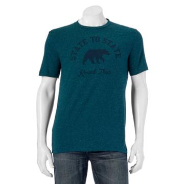 Men's Sonoma Goods For Life&trade; Road Trip Tee, Size: Small, Green Oth