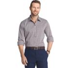 Men's Van Heusen Flex Stretch Slim-fit Button-down Shirt, Size: Medium, Med Brown