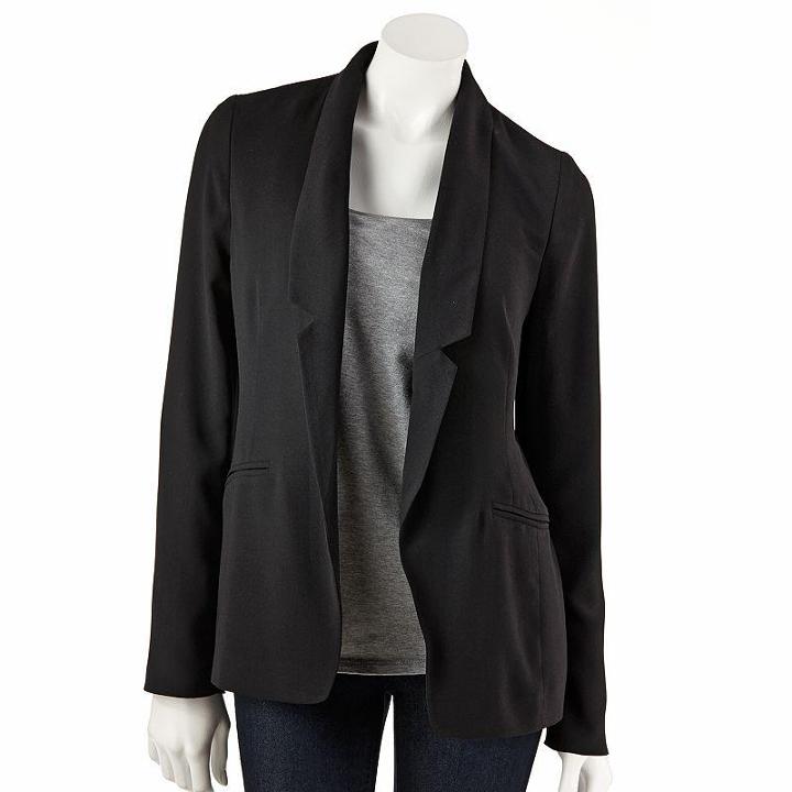 Lc Lauren Conrad Crepe Blazer - Women's